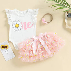 Conjunto 1 Ano  Margarida | 6-18 Meses