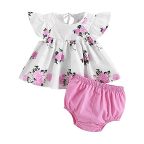 Conjunto Floral | 0-24 Meses