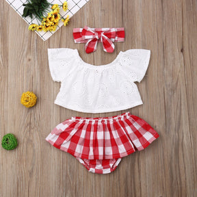 Conjunto Fofo Xadrez | 0-24 Meses