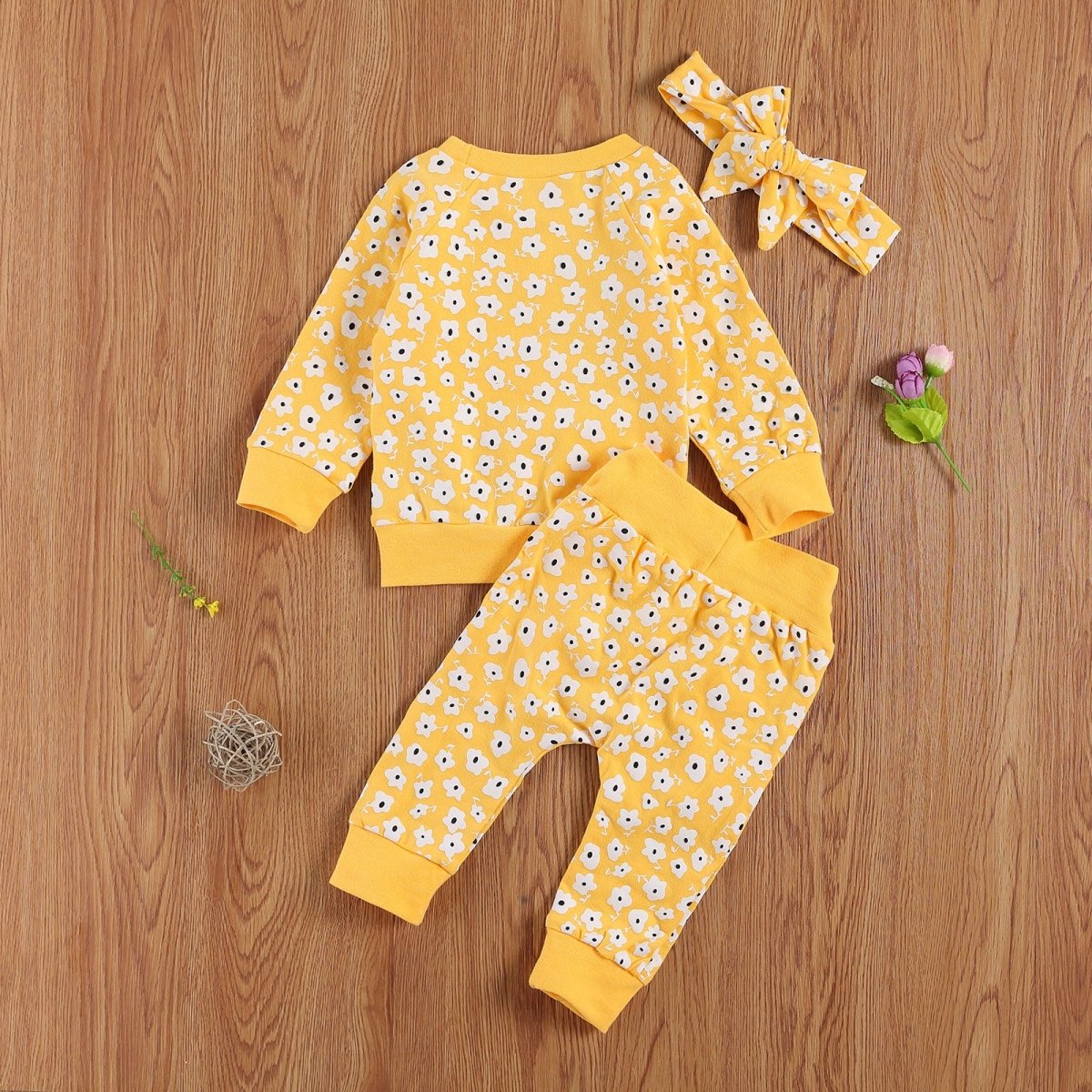 Conjunto Margarida Minimalista | 0-24 Meses