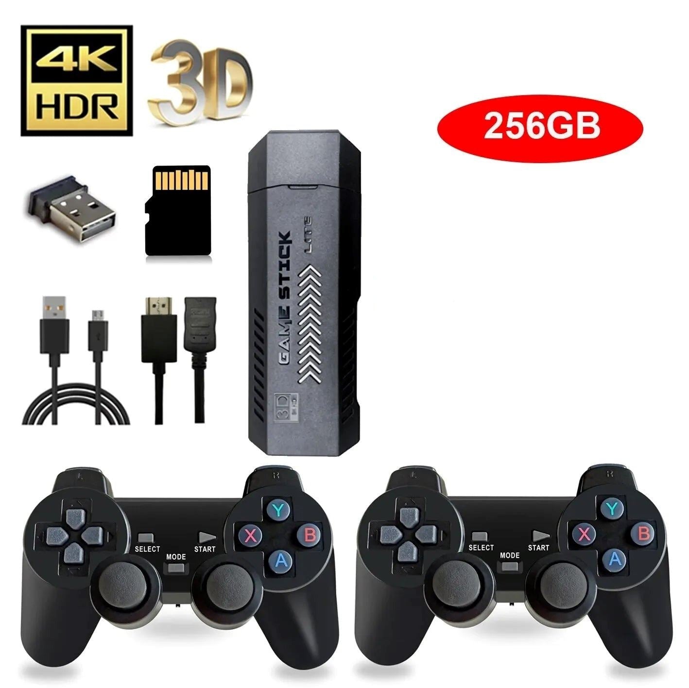 Game Stick 3D- GD10 Pro 4K HD Retro