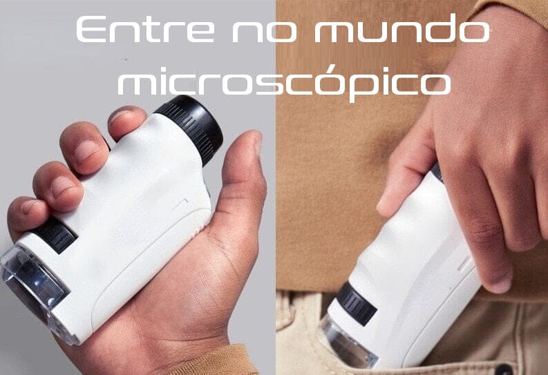 Microscópio Infantil de Mão